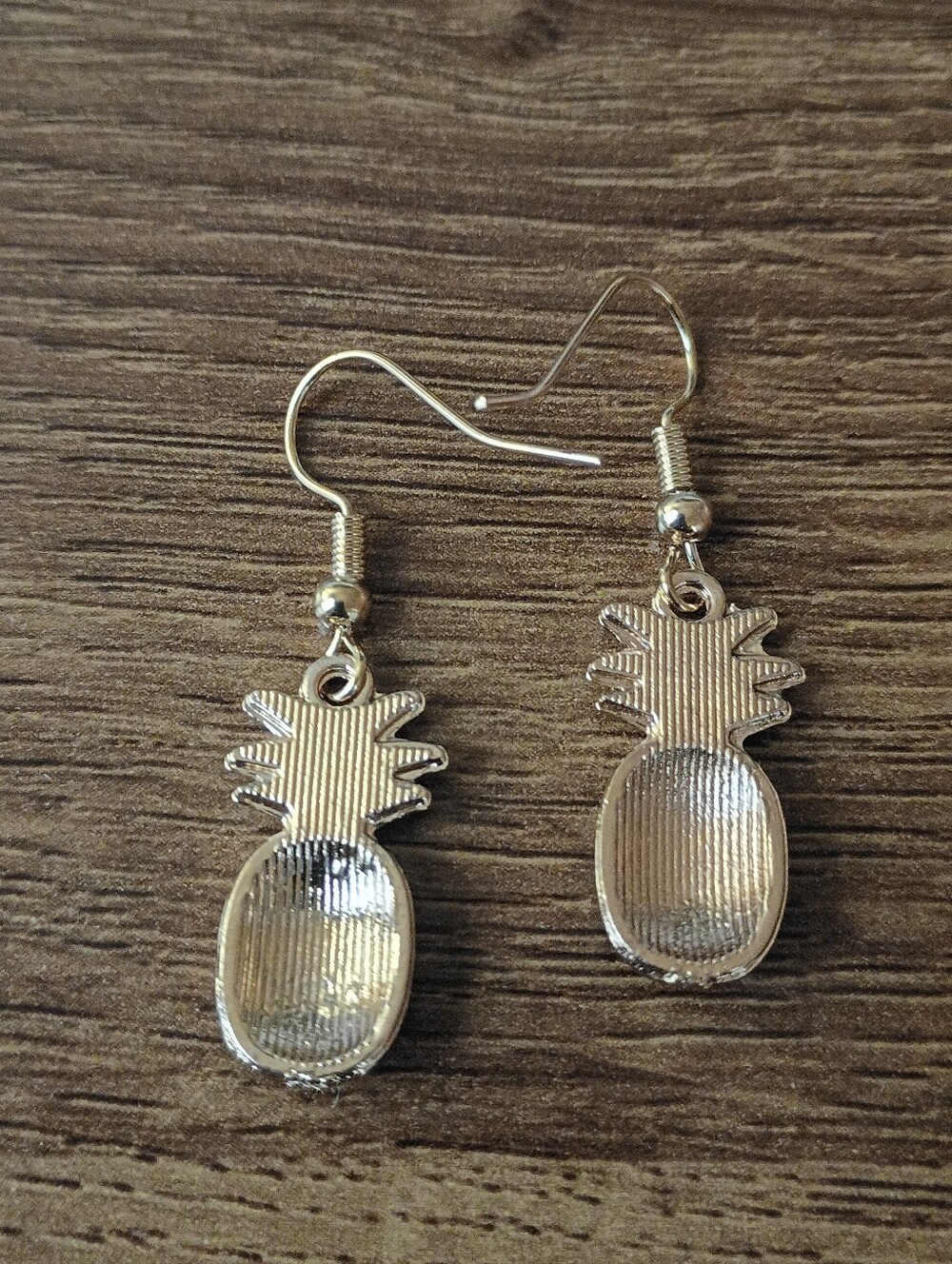 Earrings Pineapple Drop Dangle Earrings - Yellow & Green Fashion Jewelry - Picture 4 of 4